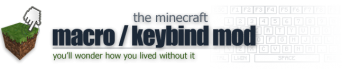 Мод  Macro / Keybind Mod minecraft [1.4.6]